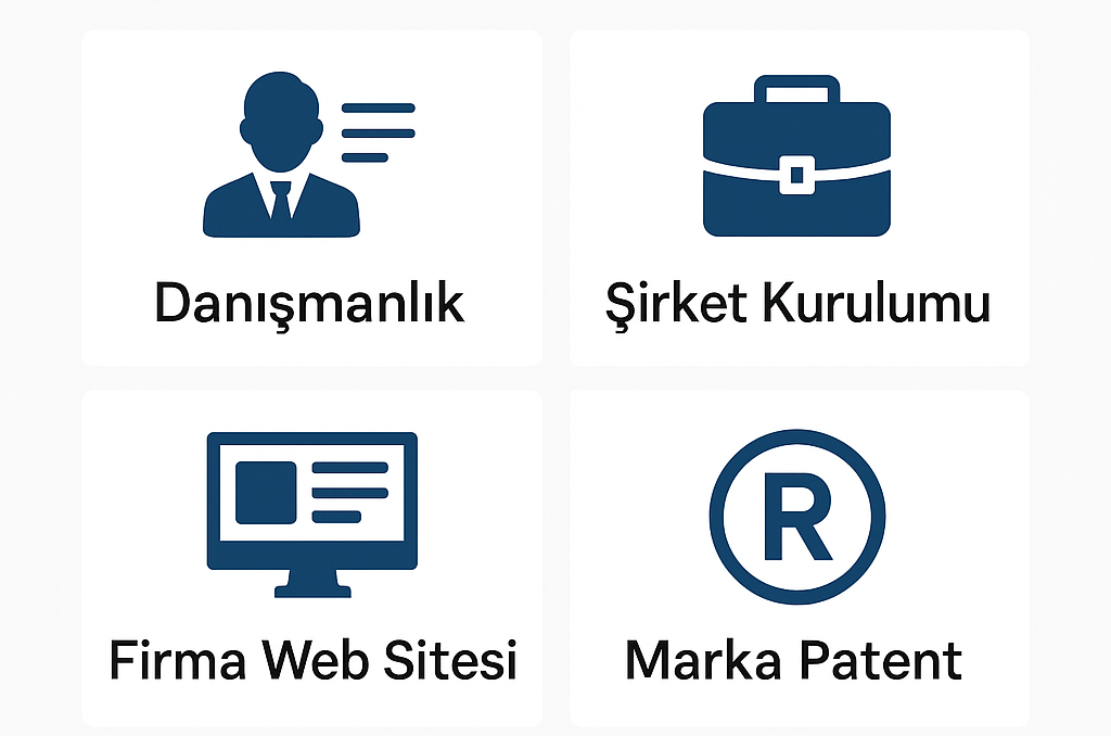 Avcılar Sanal Ofis ek hizmetler: şirket kuruluşu, web sitesi tasarımı, marka tescili